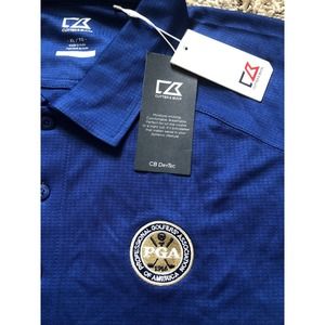 Cutter Buck Drytec PGA Colorado Blue Golf Polo XL Shirt NWT